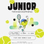 Junior Tennis Mornings @ FHTC
